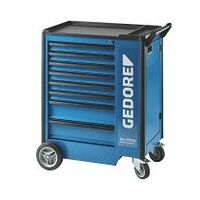 Tool trolley with 8 drawers