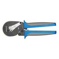 Crimping pliers for wire end ferrules