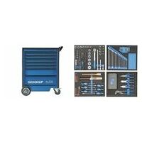 Tool trolley with assortment