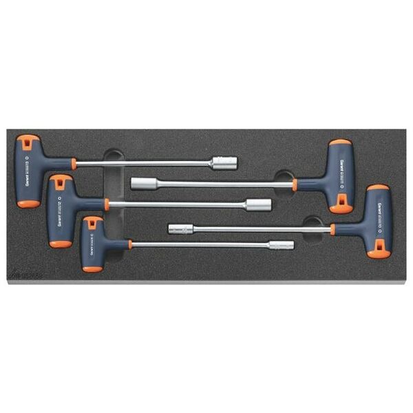 Nut spinner set with T-handle  5