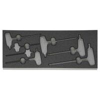 Rigid foam inlay for tool sets  952922