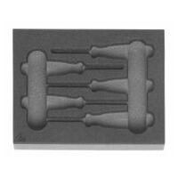 Rigid foam inlay for tool sets  953063