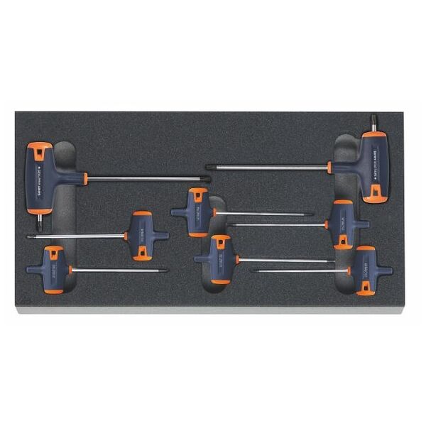 Screwdriver set for Torx®, with T-handle  8