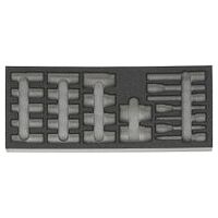 Rigid foam inlay for tool sets  953755