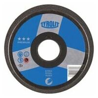 TYROLIT Disc tip cupă din răşină sintetică 152/120x51x5/8″ A 16 P4 B84 PREMIUM Oțel