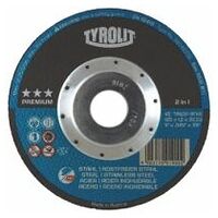 TYROLIT Disc de tăiere DEEP CUT PROTECTION 115x1,2x22,23 mm Oțel A46Q/ Oțel inoxidabil