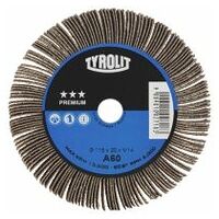 TYROLIT flap wheel 115x20 mm A40 M14 PREMIUM steel/nonferrous/wood