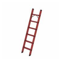 Ladder GFK zonder dwarsbalk 6 treden
