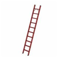 Ladder GFK zonder dwarsbalk 10 treden
