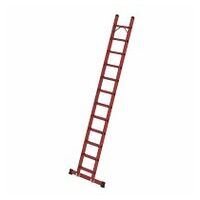 Ladder GFK met dwarsrail 12 stappen