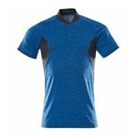 Polo-Shirt ACCELERATE, Herren, Azurblau/Schwarzblau, Größe L ONE