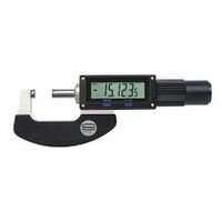 Micromètre numérique avec broche fixe, course de mesure 30 mm Indice de protection IP65