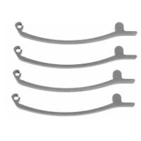 Clamping clip set (4 pieces)