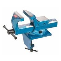 Table / bench vice with bench clamp