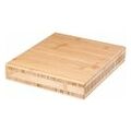 Bench vice mounting plate, bamboo  300X250