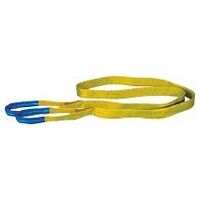 Lifting sling yellow 3000 kg, two-layer