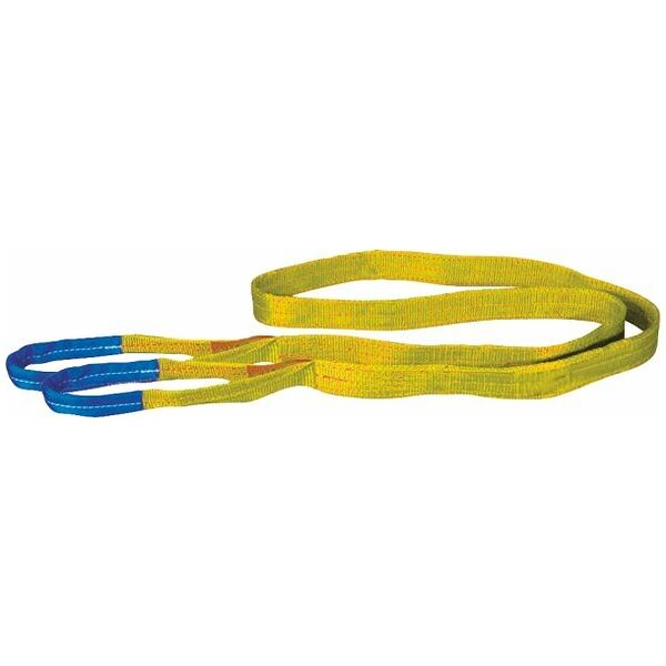 Lifting sling yellow 3000 kg, two-layer