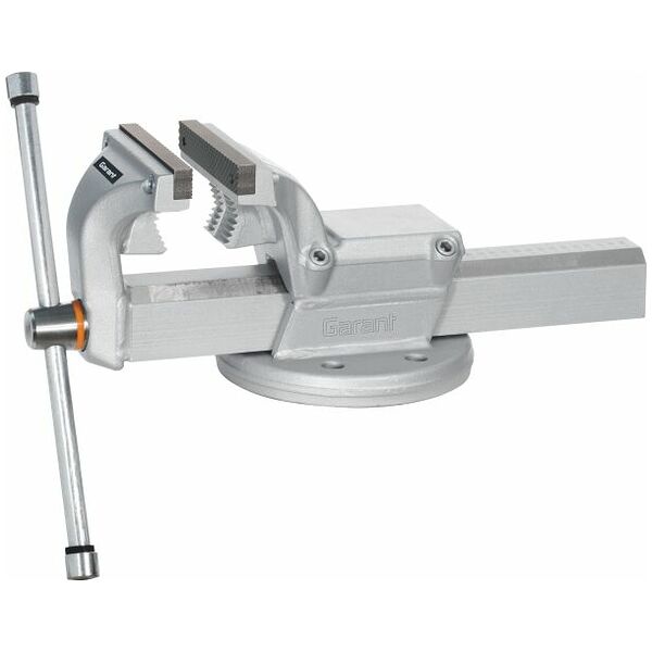 Bench vice with interchangeable jaws 120 mm