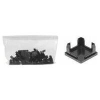 Set of plastic foot plates for rack supports 10 pieces