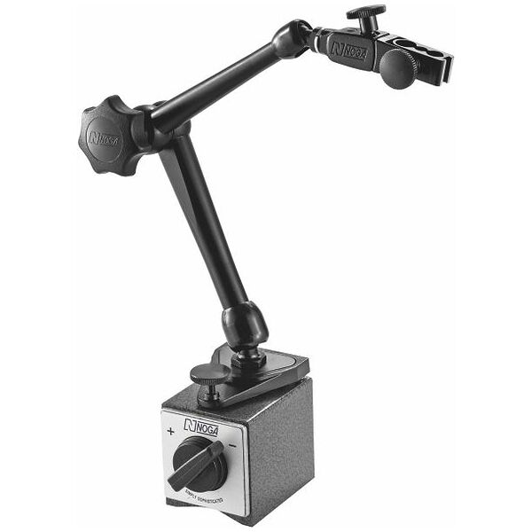 Magnetic measuring stand double fine adjustment