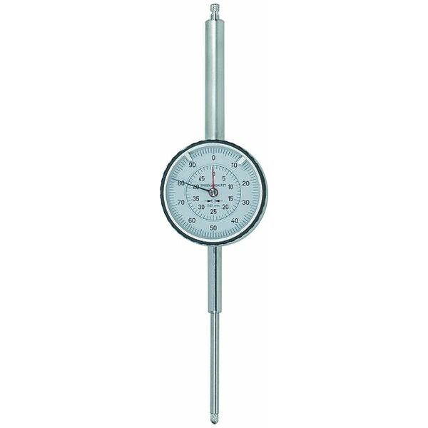 Precision dial indicator shock-resistant 50/58 mm