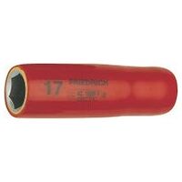 Hexagon socket, 1/2 inch, long fully insulated