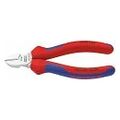 Diagonal side cutter chrome-plated, with grips  140 mm