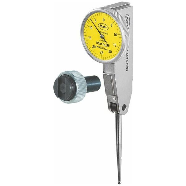 Lever dial indicator contact point length 41.2 / 32.3 mm  0,25/29 mm