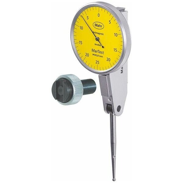 Lever dial indicator contact point length 41.2 / 32.3 mm  0,25/38 mm