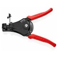 Insulation Stripper with adapted blades with plastic grips black lacquered 180 mm