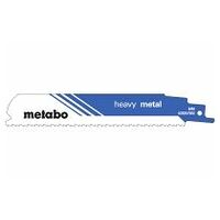 5 lames de scie sabre « heavy metal » 150 x 1,1 mm