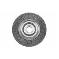 Brosse circulaire métallique 150x28x20 / 0,3 mm / UE