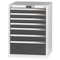Tool cabinet complete with drawers 75 kg 20×24G