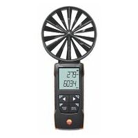 testo 417 - Digital 100 mm vane anemometer with App connection