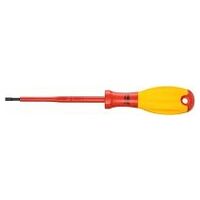 Screwdriver for electricians ∙ with protective insulation 0.6 x 3.5 mm Slot profile
