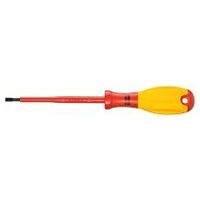 Screwdriver for electricians ∙ with protective insulation 0.8 x 4 mm Slot profile