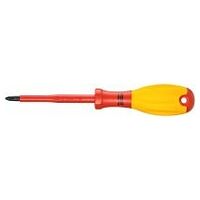 Screwdriver for electricians ∙ with protective insulation PH2 Cross recess profile PH
