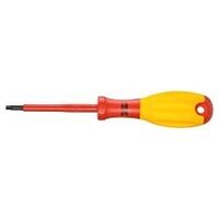 Screwdriver for electricians ∙ with protective insulation T20 Inside TORX® profile