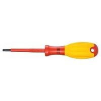 Screwdriver for electricians ∙ with protective insulation T25 Inside TORX® profile