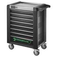 Tool trolley 95/8 PRO 8 Drawers 496 x 827 x 1020 mm Anthracite, RAL 7016