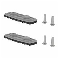 nivello®-Fußplatte Standard für Holmhöhe 85/98 mm