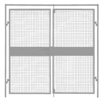 Double swing doors mesh width 2200 mm