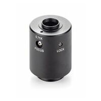 C-mount kameraadapter 0,75x; til mikroskopkamera