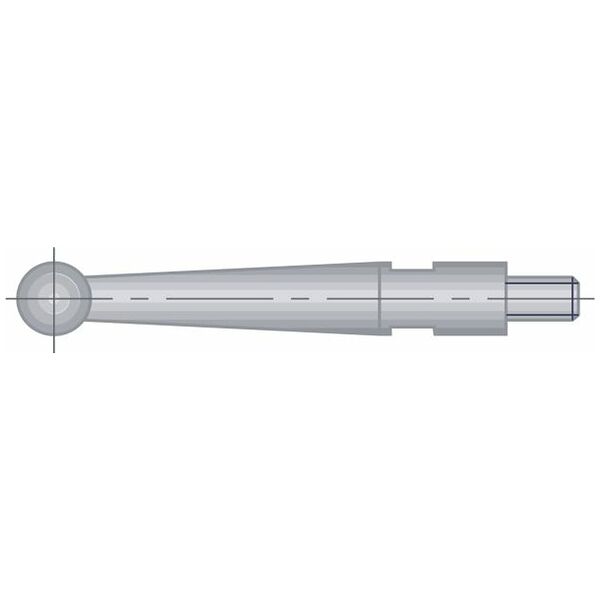 Carbide contact point, contact point length 16.5 mm  2 mm