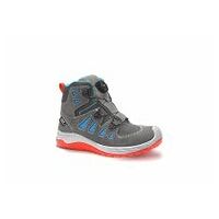 Stiefel MADDOX Kids BOA® grey-red Mid, Größe 31