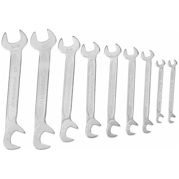 Small double open ended spanner set  9ZOLL