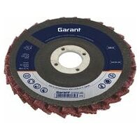 Muela abrasiva a láminas Fieltro, ⌀ 125 mm, Comparación de granulado: 180