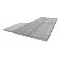 Drive-on ramp for floor elements