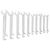 Small double open ended spanner set  10