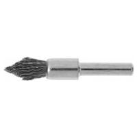 End brush pointed, steel wire 0.30 mm 12 mm